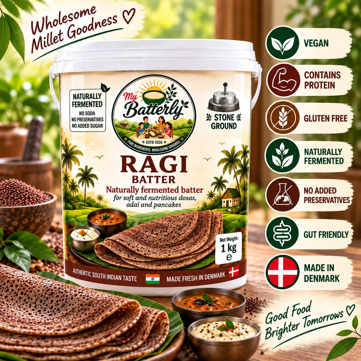 Ragi Batter